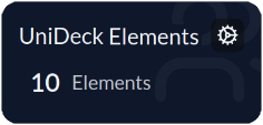 Advanced Card widget preview