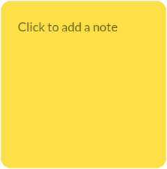 Sticky Notes widget preview